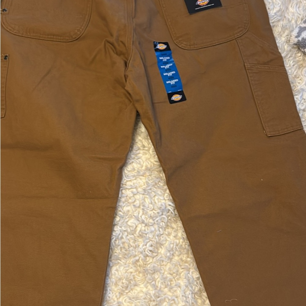 Dickies Men's Brown Work Pants